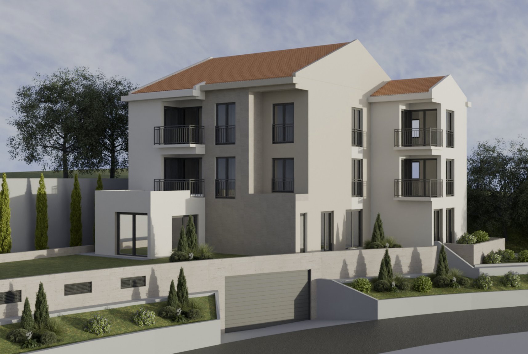 Zu verkaufen: Einzimmerwohnung 46 m2 - Marići, Tivat — 3