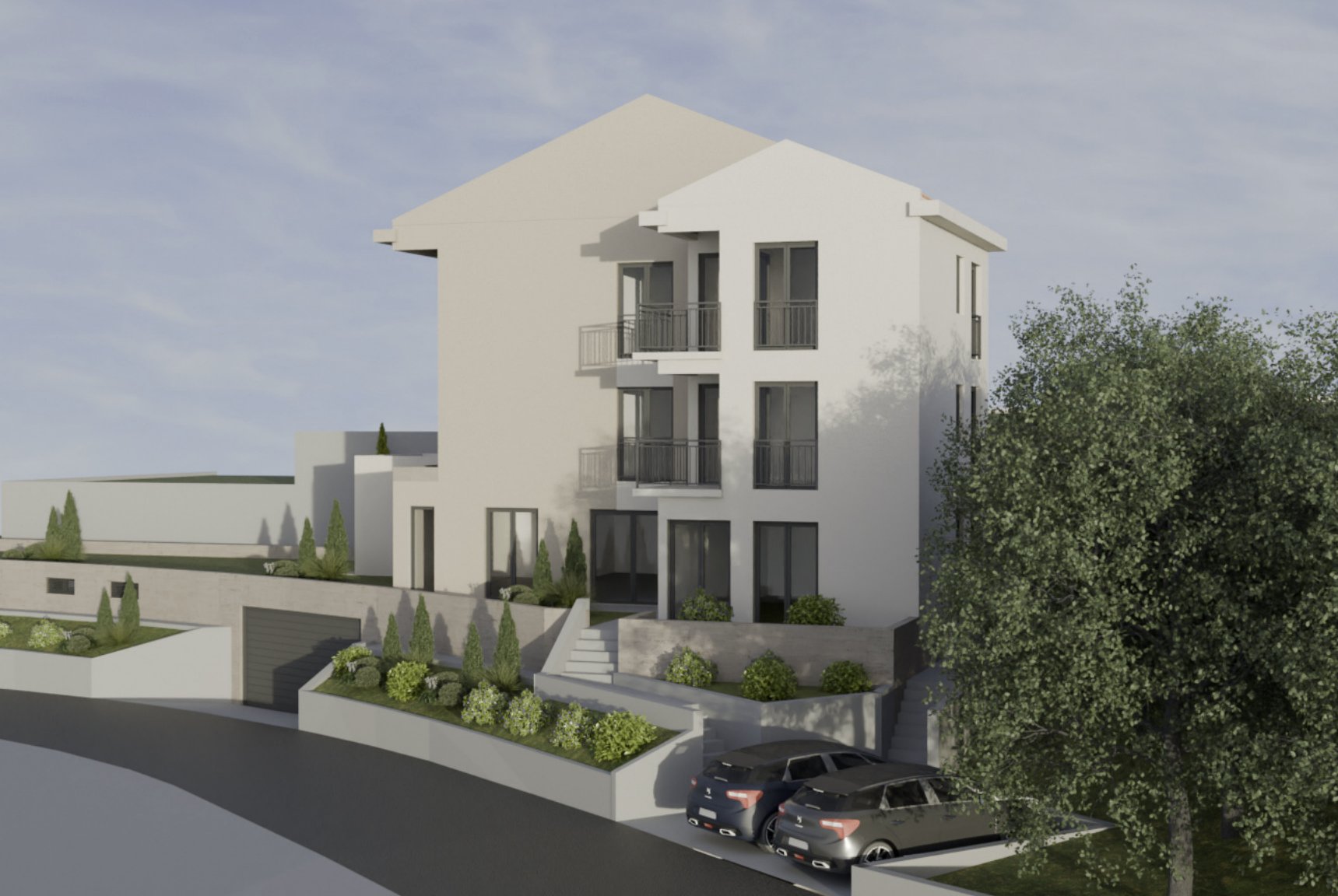 Zu verkaufen: Einzimmerwohnung 46 m2 - Marići, Tivat