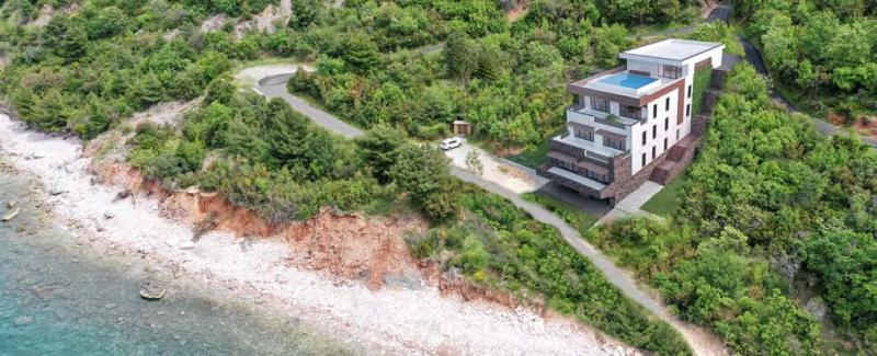 Building plot for sale on the very coast of the sea near Sv Stefan 3