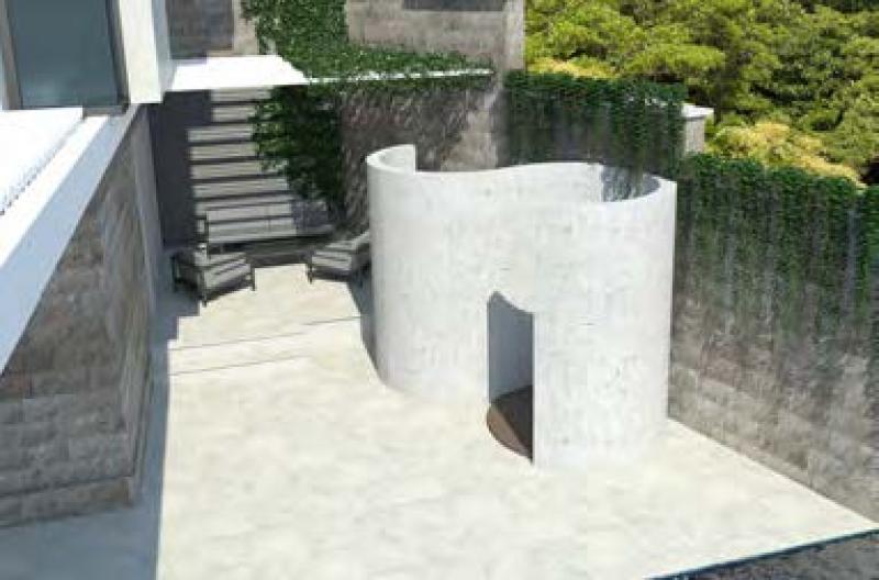 A luxury villa under construction in Boka bay is for sale 3