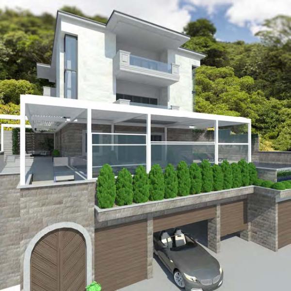 A luxury villa under construction in Boka bay is for sale 4
