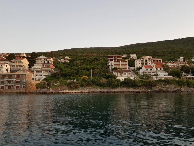 Beautiful waterfront urbanized plot for sale in Krasici, Tivat - Montenegro.