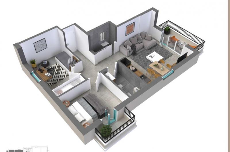Luxury 2-bedroom apartment under construction in Kotor is for sale 2