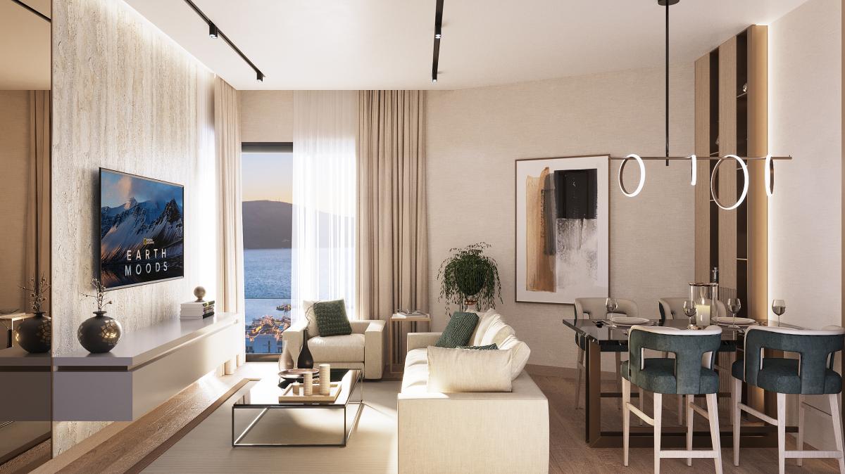 Luxury apartment under construction in Tivat for sale 4