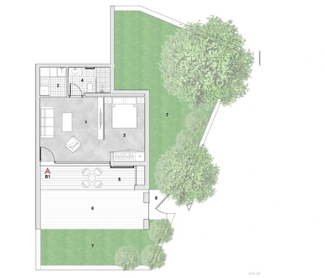 Luxury 1-bedroom apartment in Tivat for sale 3