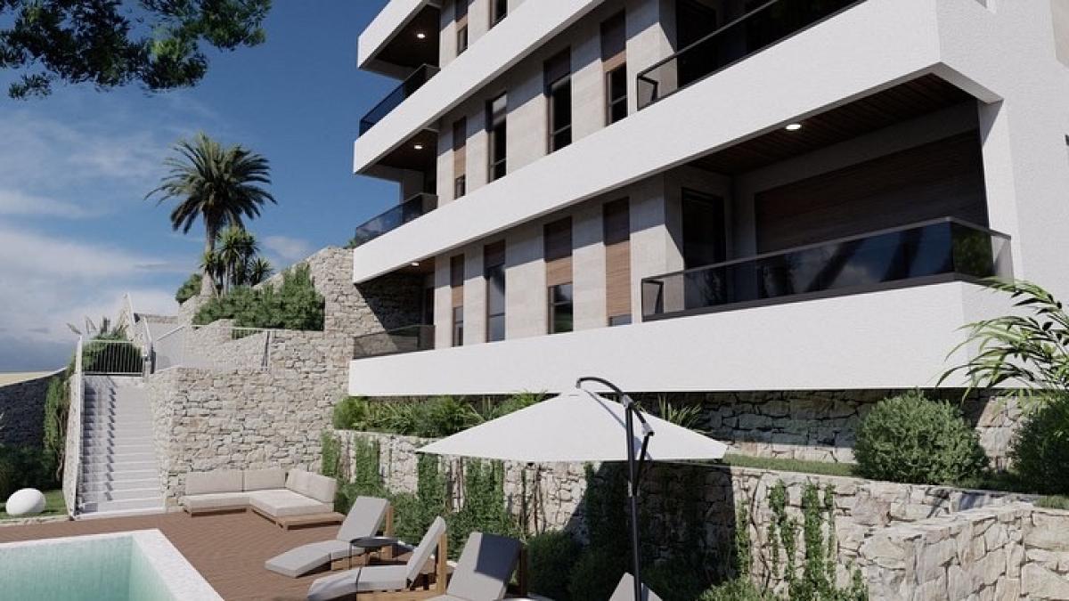 Luxury penthouse with a panoramic view of the sea in Budva is for sale 5