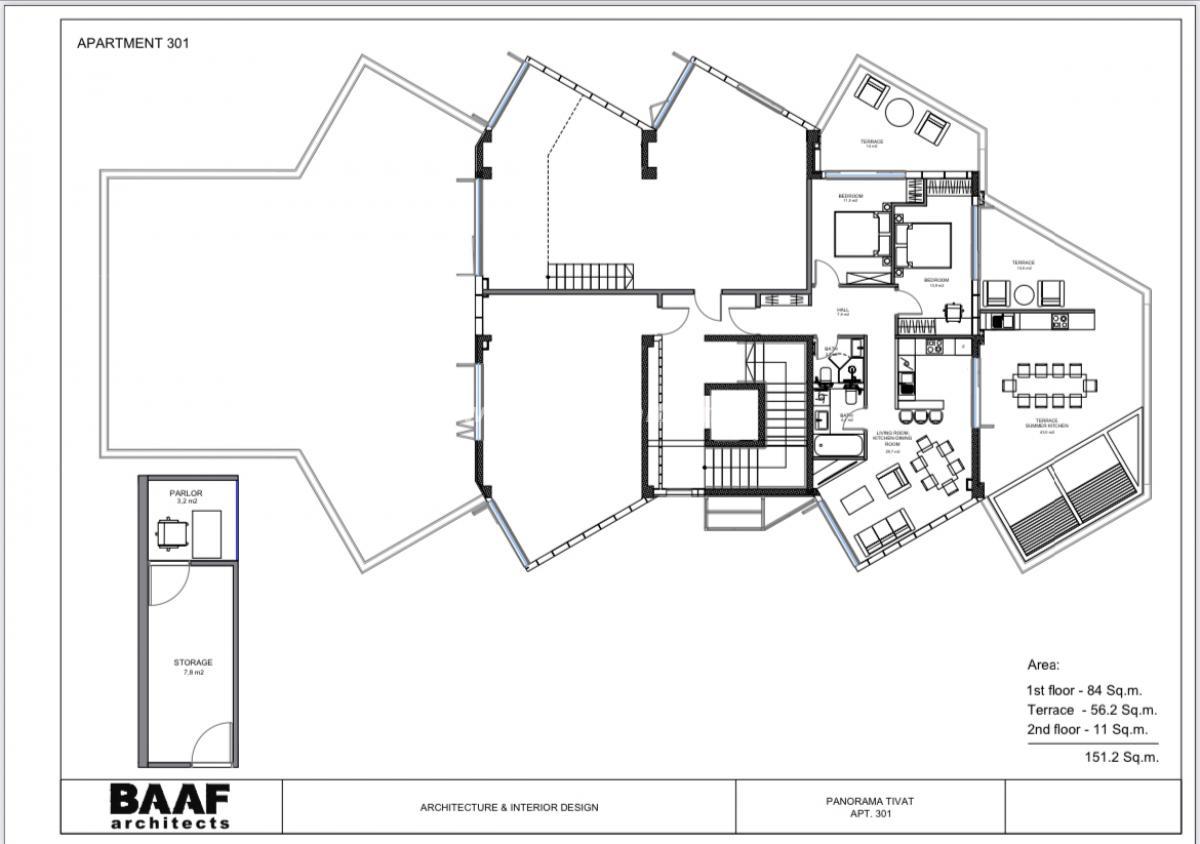 Nekretnina u Tivtu, 140m² 2