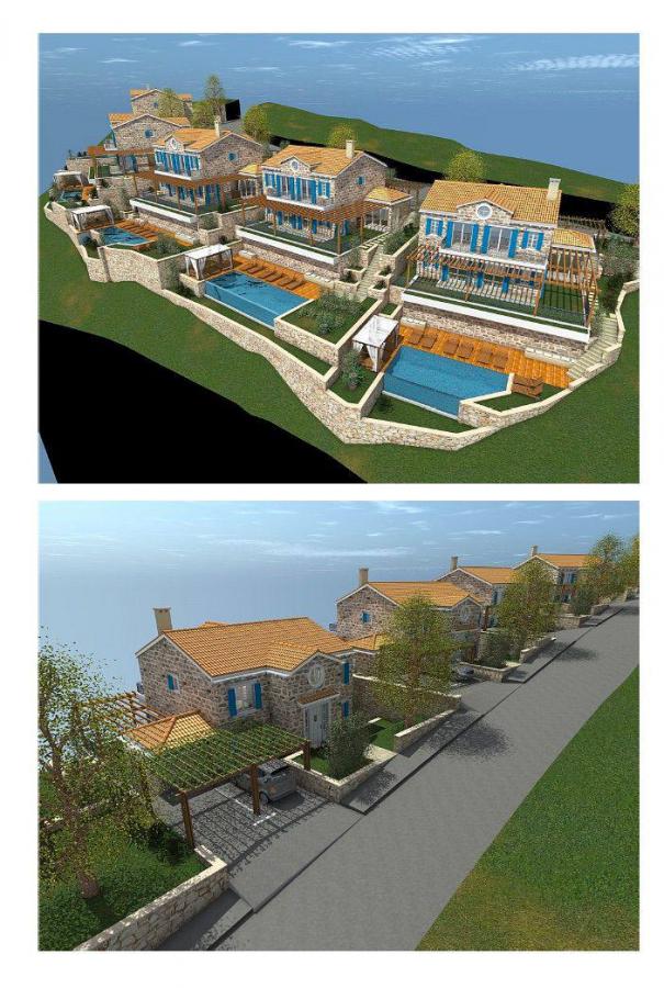 Urbanized plot 2396 m2, GBA 5500 m2, Tivat 2