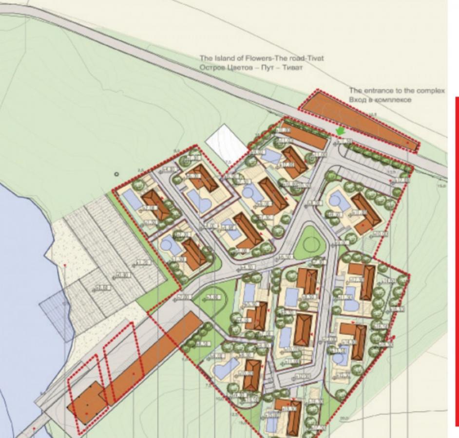Exclusive Investment Opportunity: 18000m2 on the Seafoam: Urbanized Land First Row to the Sea in Tivat 2