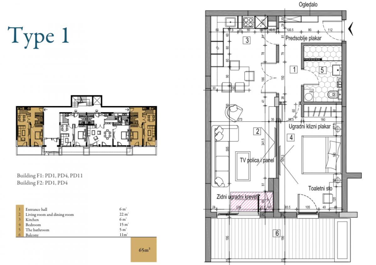 Stan u Kotoru, 65m² 30