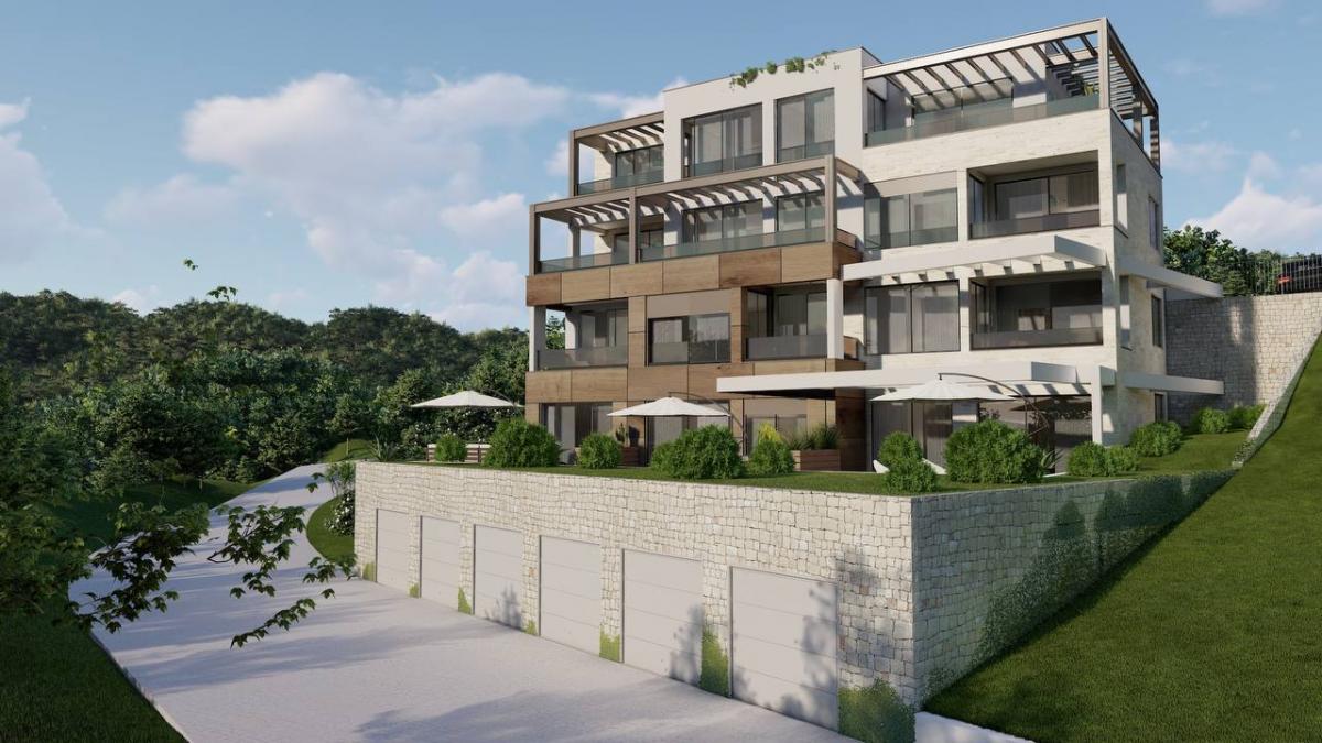 Urbanized plot for sale, 608 m2 (GBA: 500 m2), Tivat 4