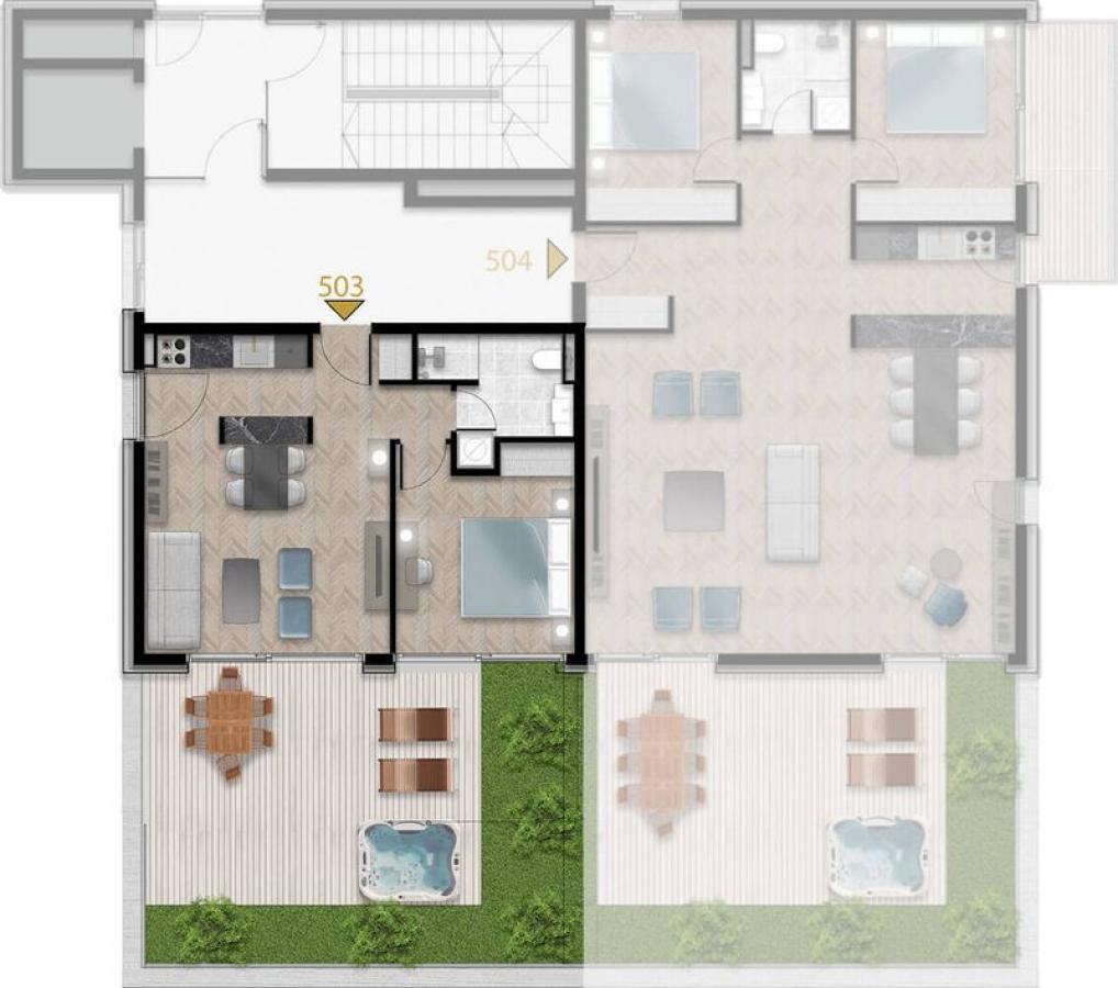 Jednoiposoban stan u Tivtu, 89m² 2