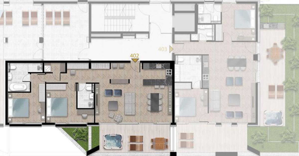 Dvoiposoban stan u Tivtu, 116m²