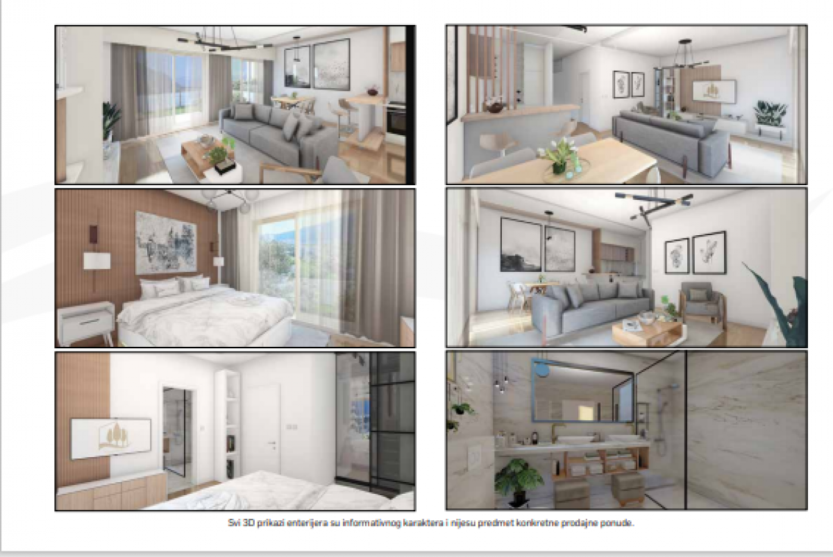 Dvosoban stan u Kotoru, 67m² 2