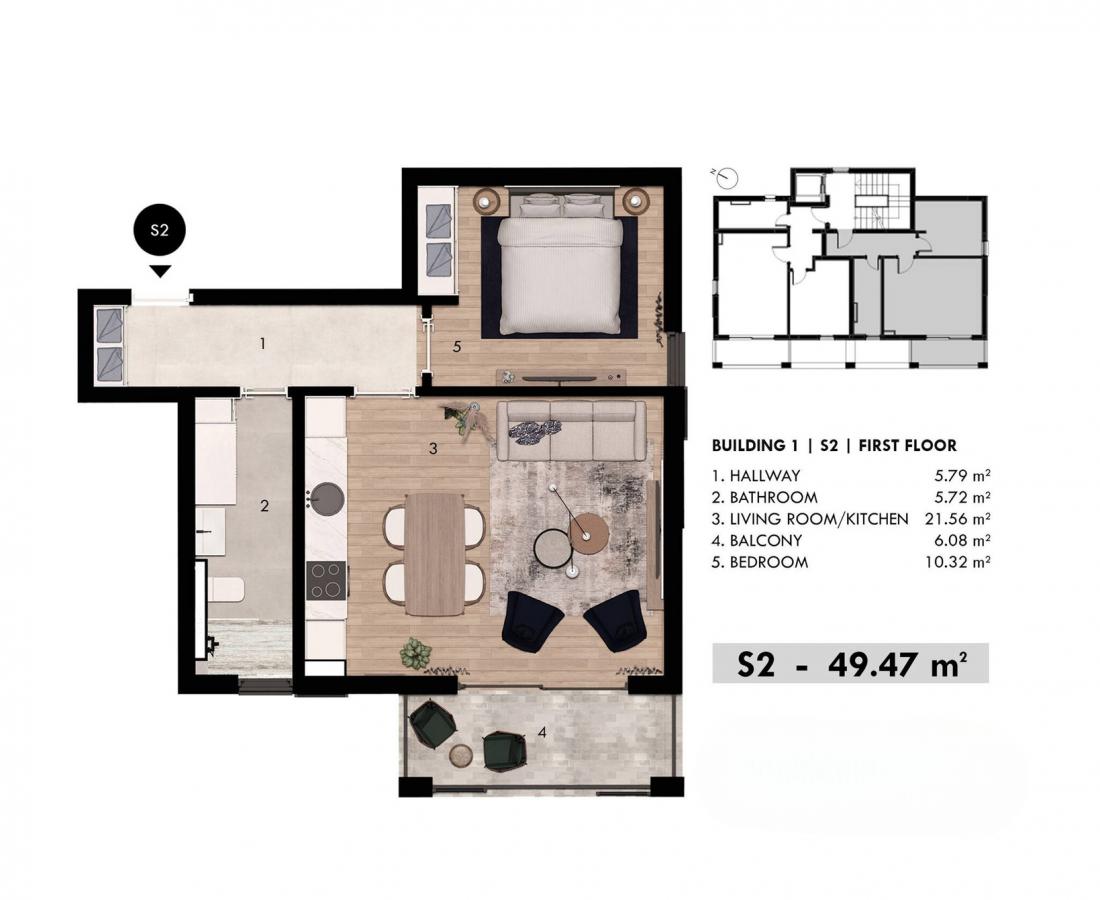 Luxurious complex: 11 wonderful apartments, Donja Lastva 2