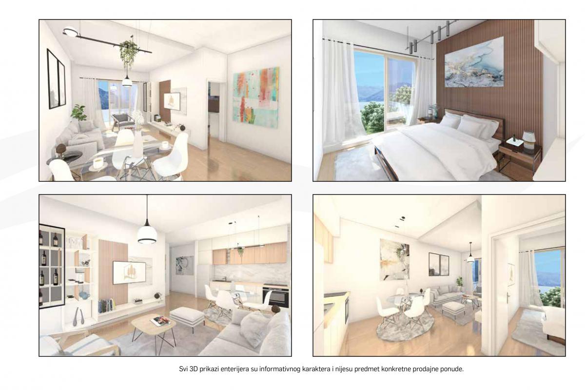 For sale: Wonderful apartments with the bay view, Dobrota 14