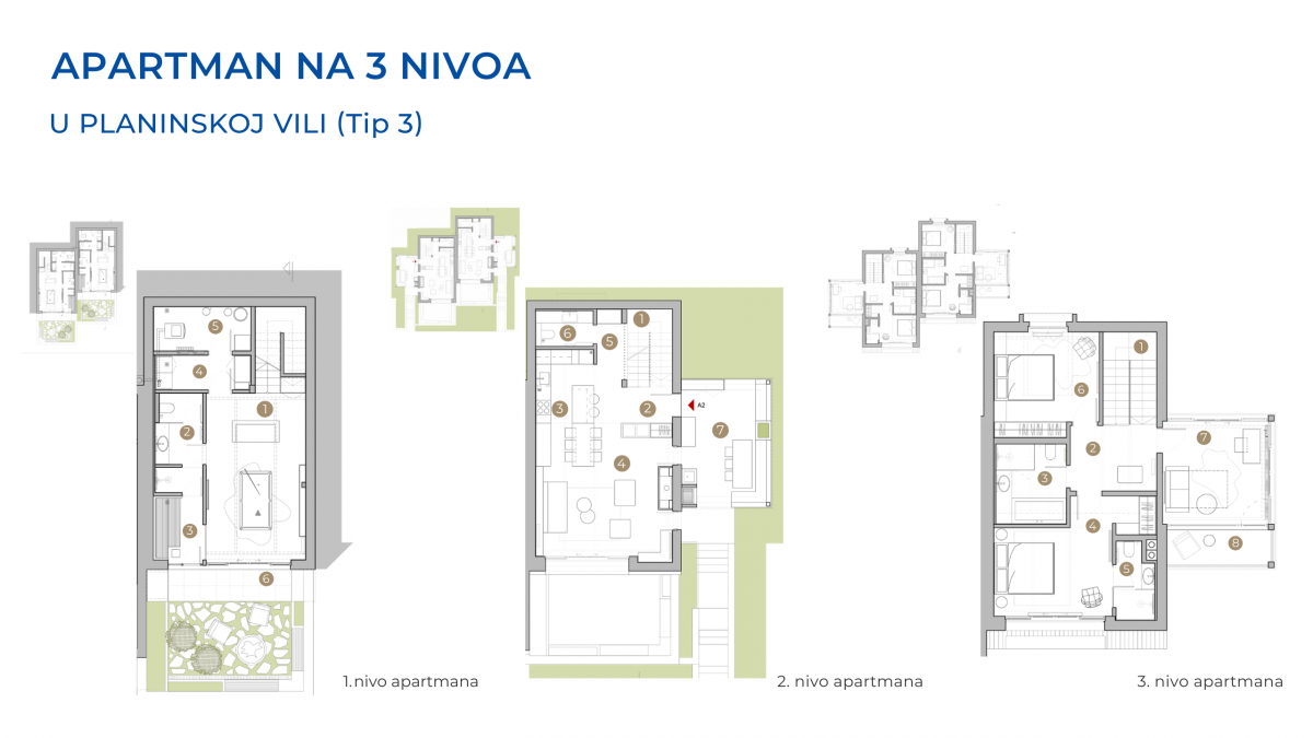 Troiposoban stan u Kolašin, 208m² 4