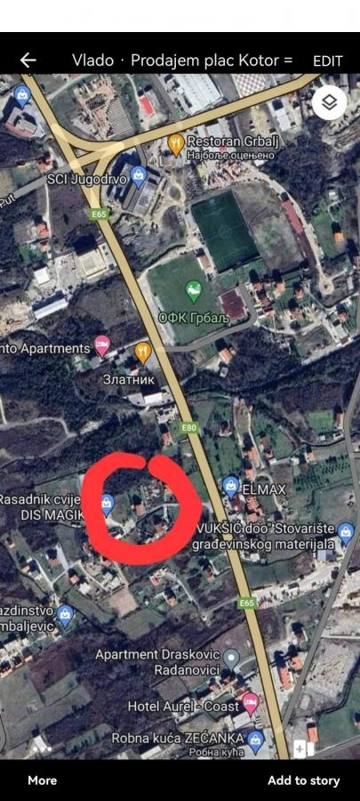 Nekretnina u Kotoru, 1353m² 2