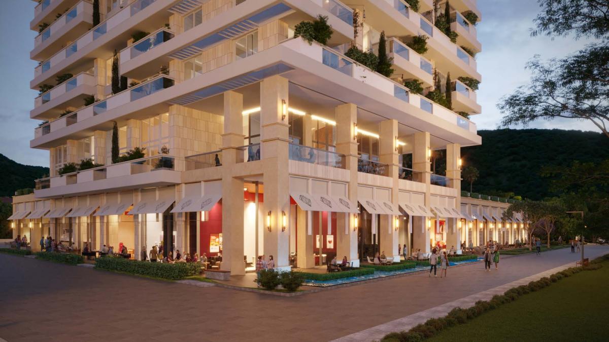 Luxury hotel with 212 residences, 144 rooms, and prime location near beach & city center 11