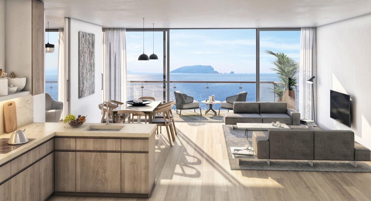 Three bedroom apartment in residential complex, Budva 3