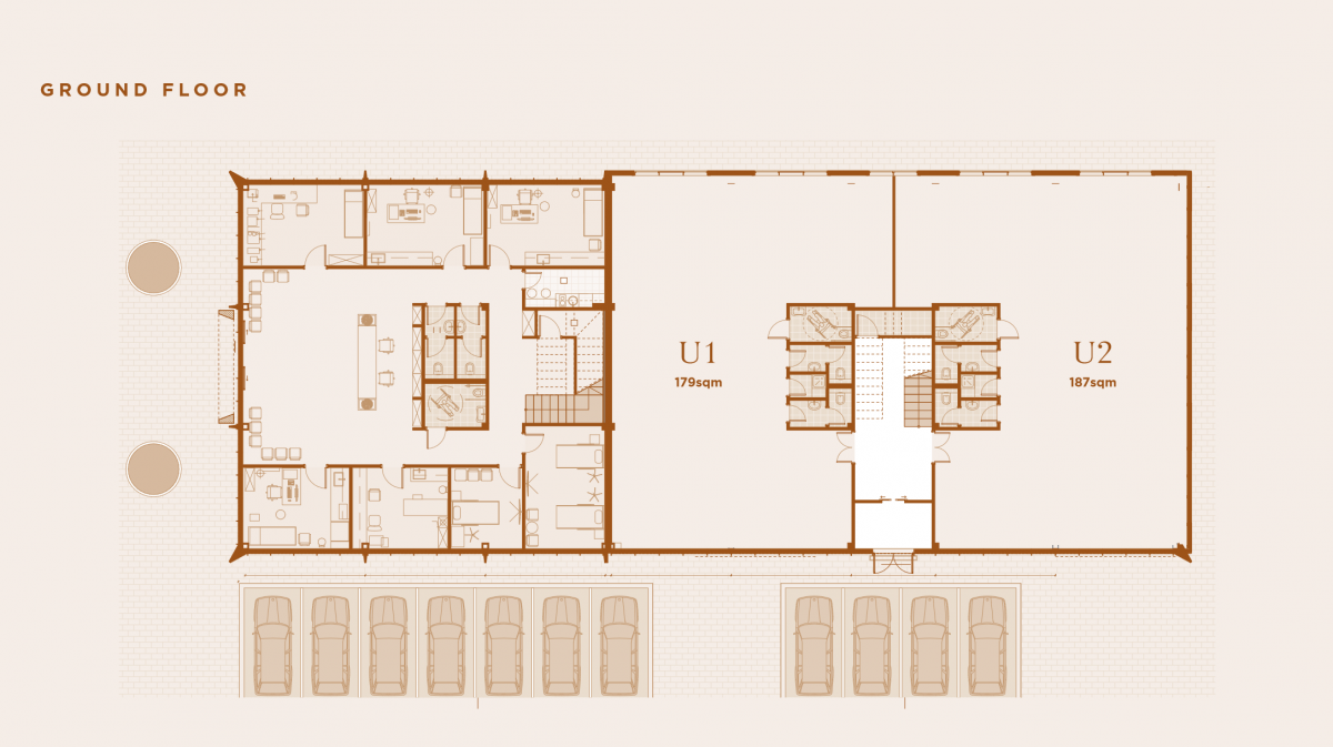 New office spaces ranging from 179–321m2 - Porto Montenegro 2