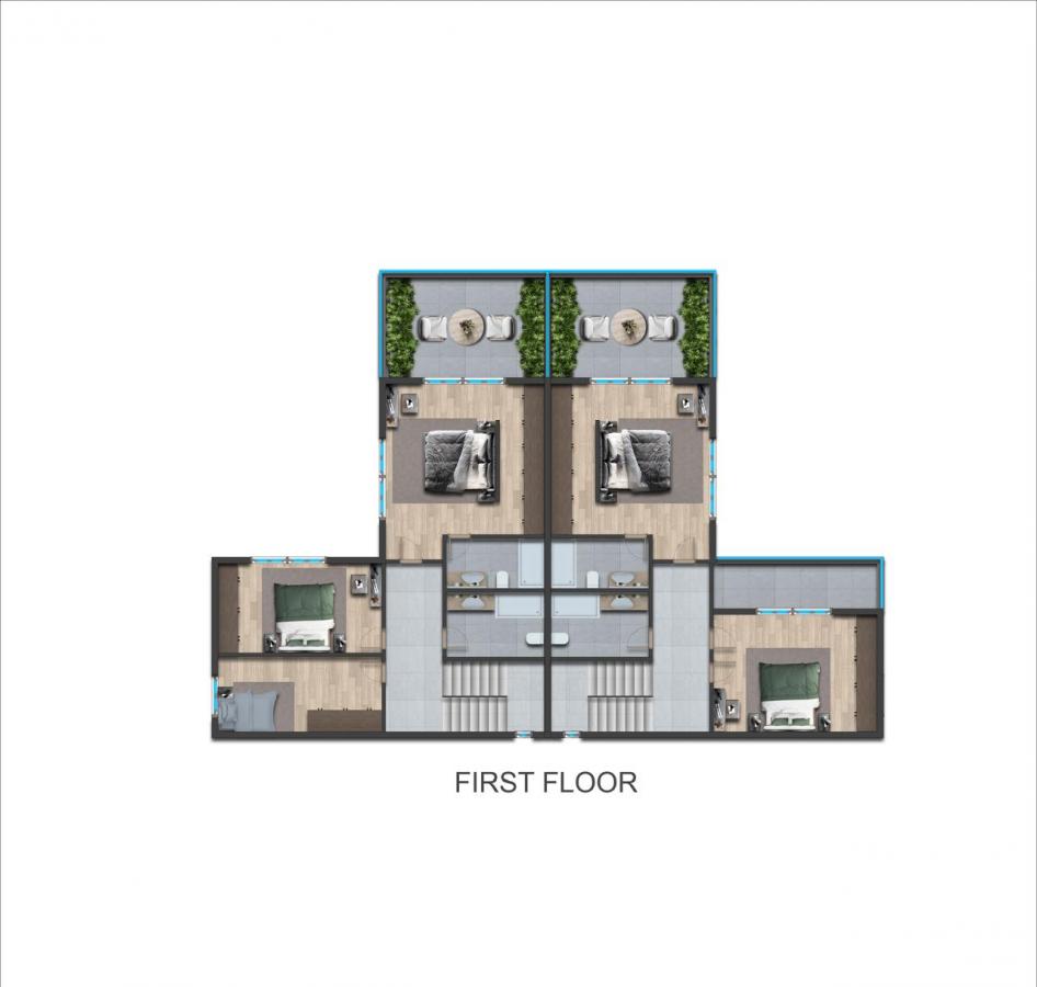 Duplex Apartment with Pool in Tivat 14