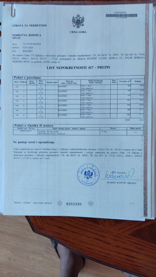 Nekretnina u Tivtu, 0m² 3