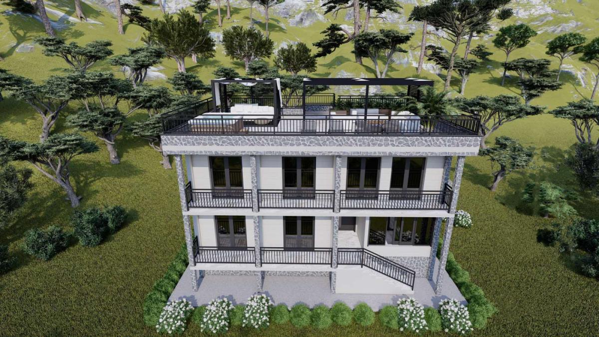 Nekretnina u Kotoru, 1700m²