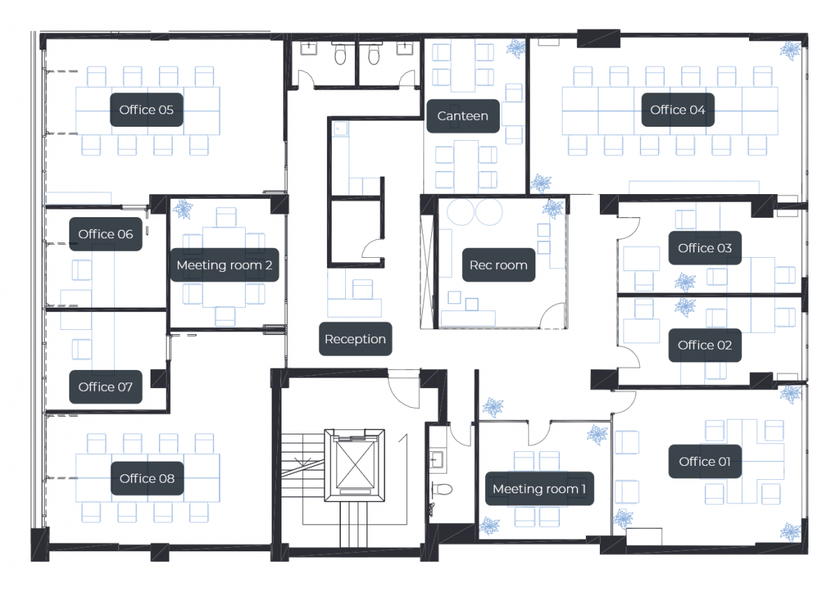 Poslovni prostor u Podgorici, 391m² 2