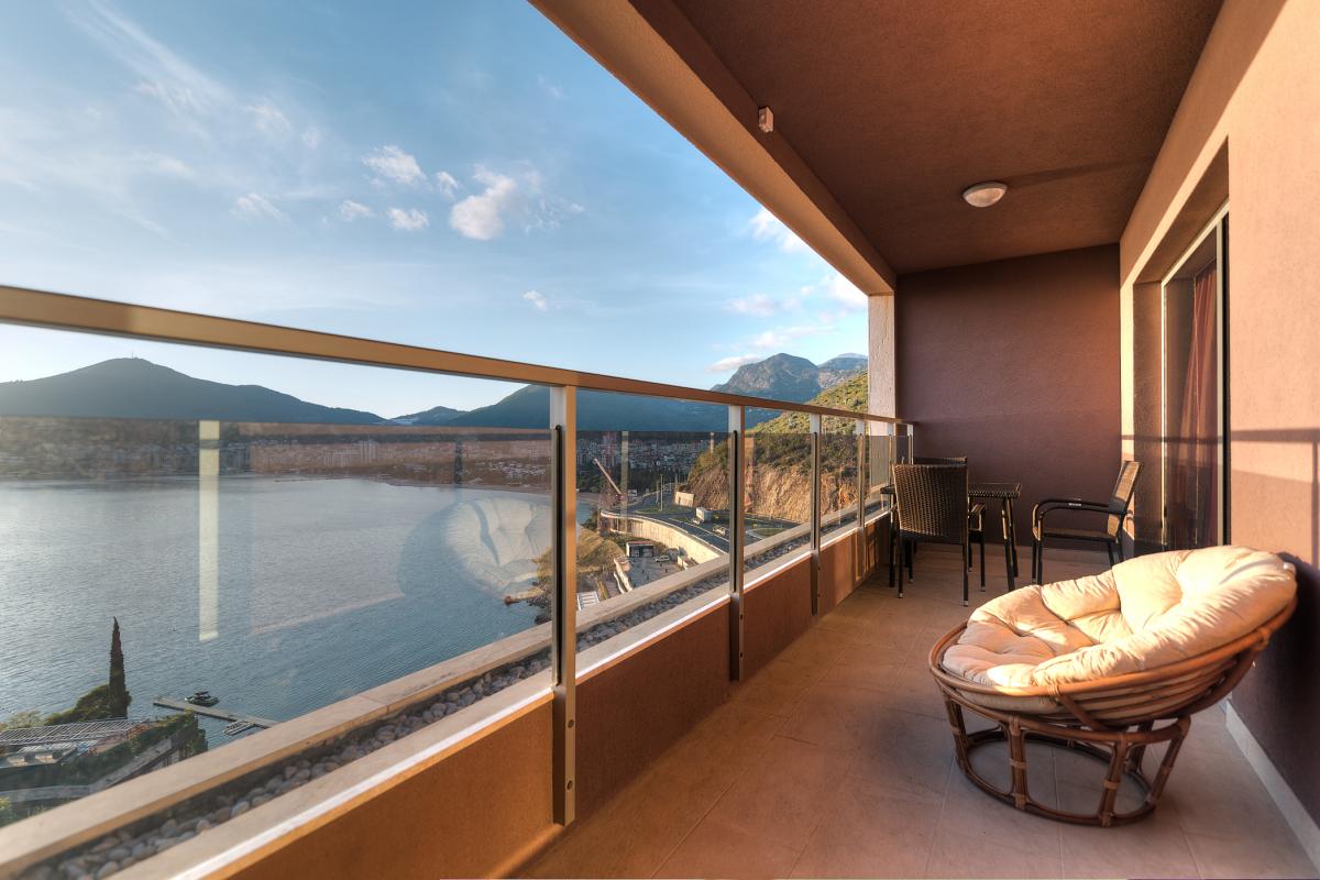 One-Bedroom Apartment 56m2 for Sale, Sea View, Budva 3