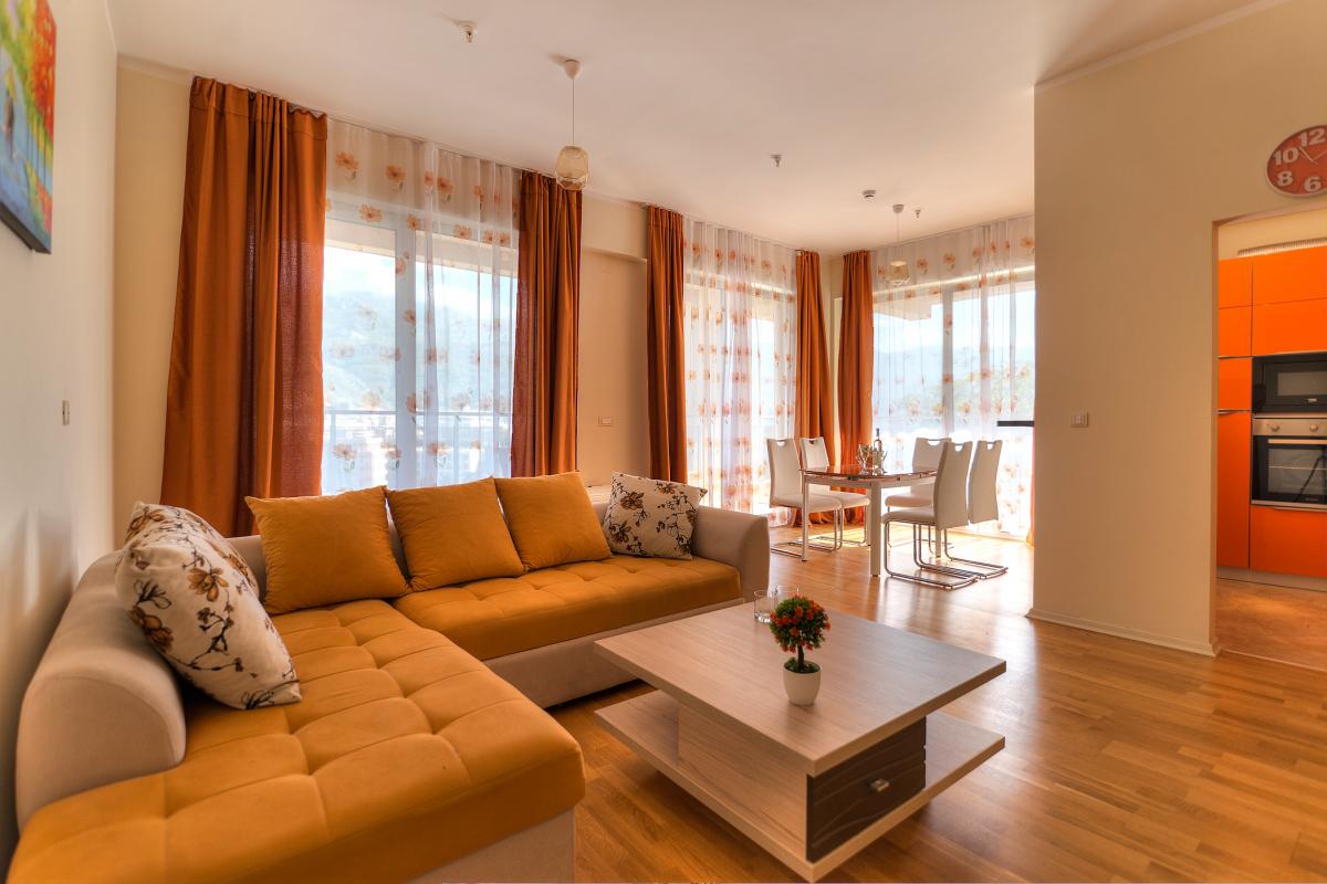 Two-Bedroom Apartment 93m2 for Sale, Sea View, Budva