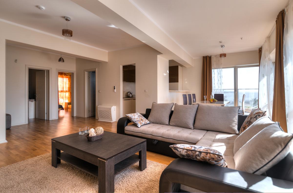 Three-Bedroom Apartment 125m2 for Sale, Sea View, Budva