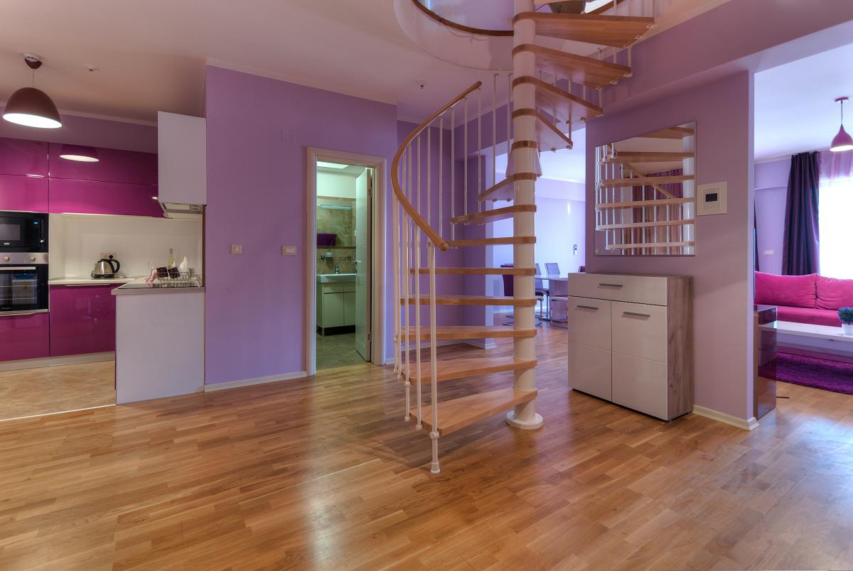 Three-Bedroom Duplex Apartment 149m2 for Sale, Sea View, Budva 2