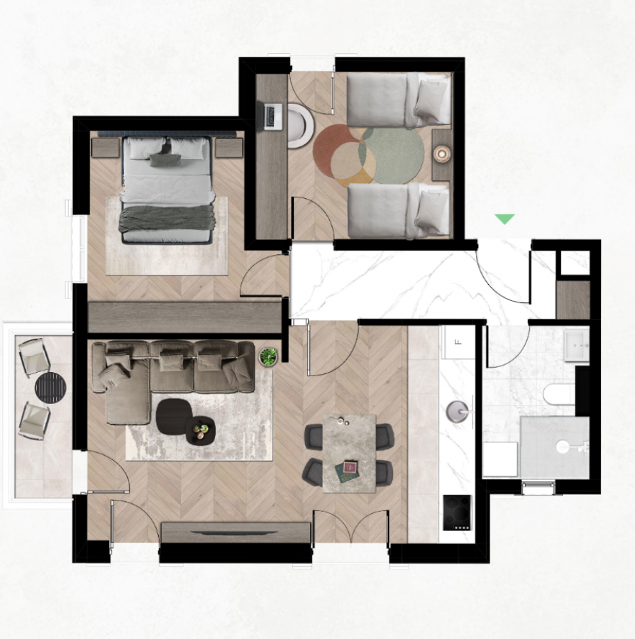 Modern Residential Complex in Tivat – Under Construction 7