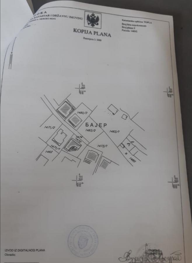 Building Plot – Topla , Herceg Novi 3