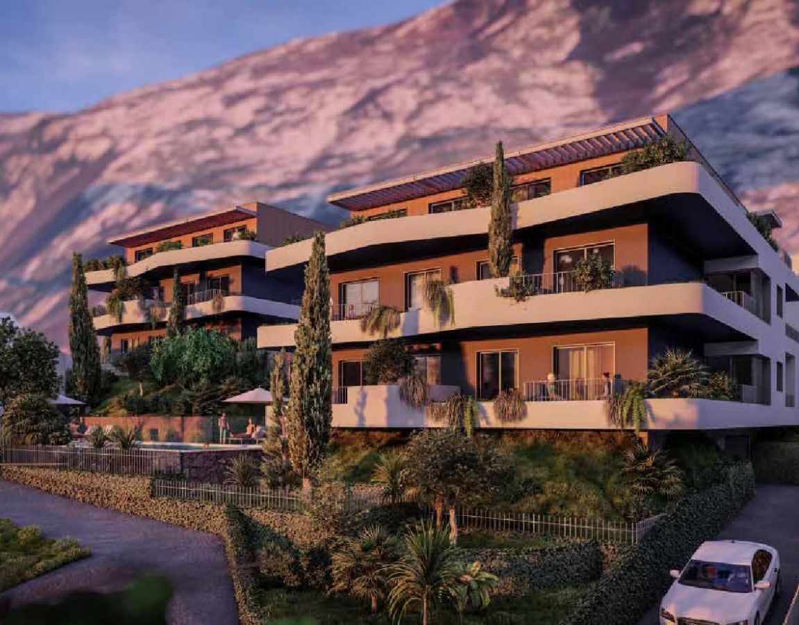 For sale – Two-bedroom apartment under construction in a luxury complex, Kotor 2