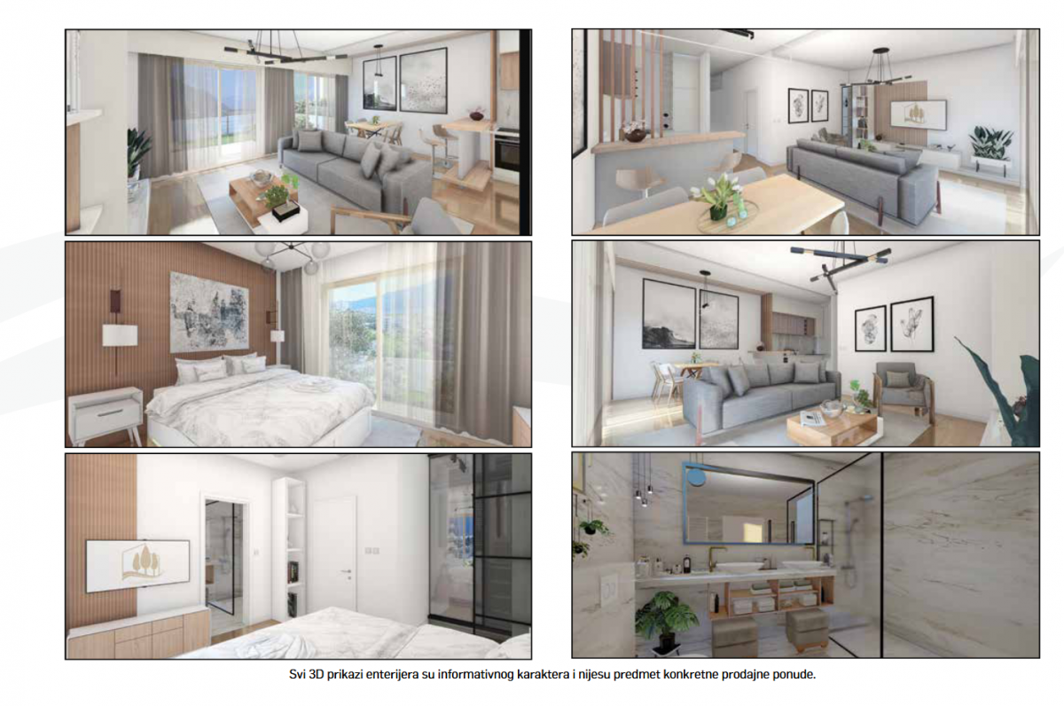 For sale – Two-bedroom apartment under construction in a luxury complex, Kotor 3