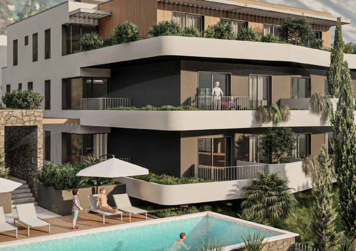 For sale – Two-bedroom apartment under construction in a luxury complex, Kotor 4