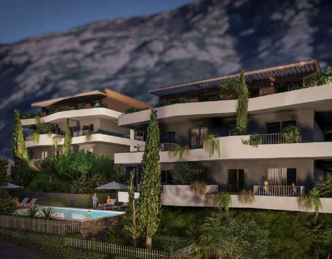 For sale – Two-bedroom apartment under construction in a luxury complex, Kotor 7