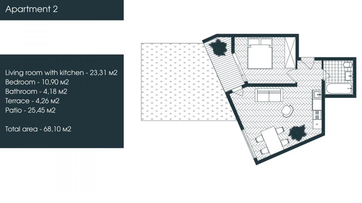 Apartment for Sale 68 m2 – Under Construction – Tivat, Donja Lastva 10