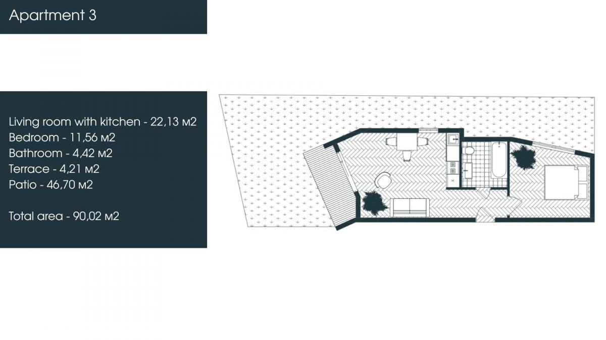 Apartment for Sale 90 m2 – Under Construction – Tivat, Donja Lastva 10