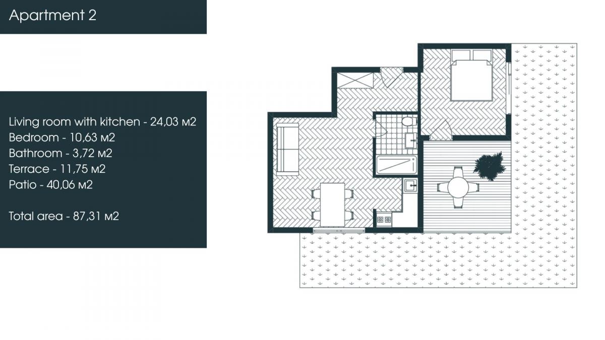 Apartment for Sale 87 m2 – Under Construction – Tivat, Donja Lastva 10
