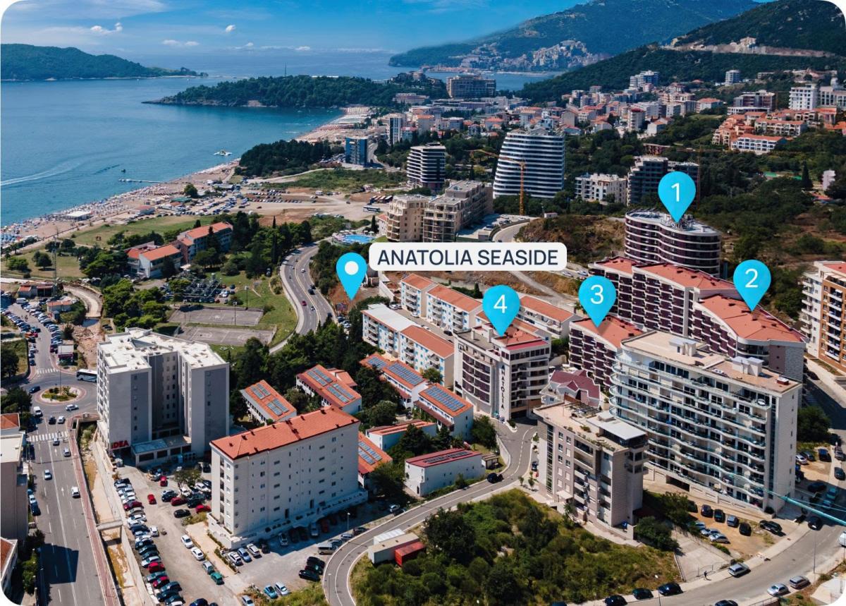 Modern apartments with sea view in a new residential complex in Becici 19