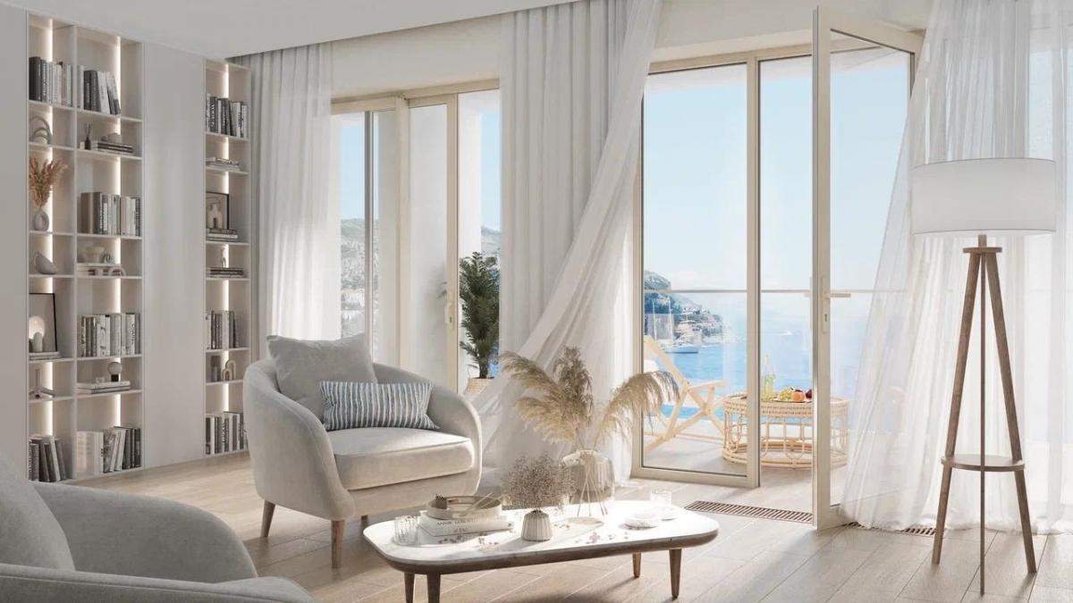 Modern apartments with sea view in a new residential complex in Becici 21