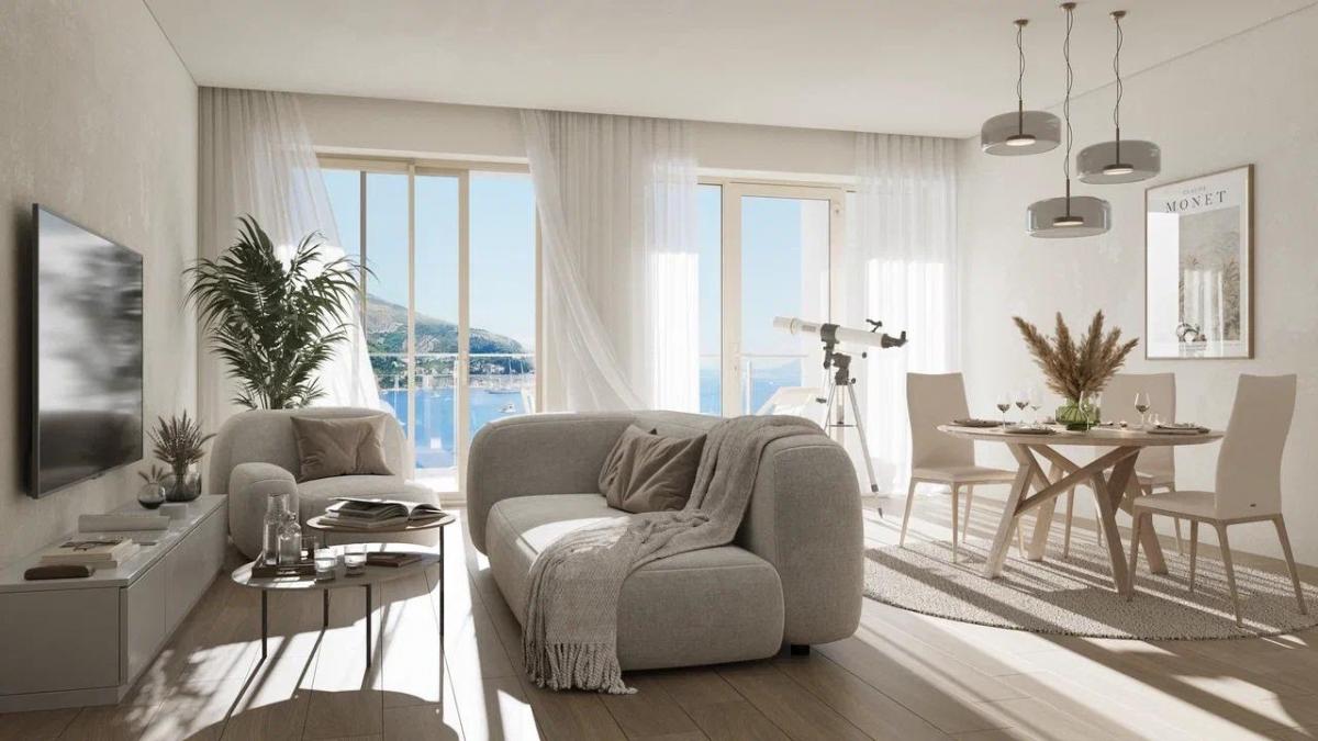 Modern apartments with sea view in a new residential complex in Becici 23