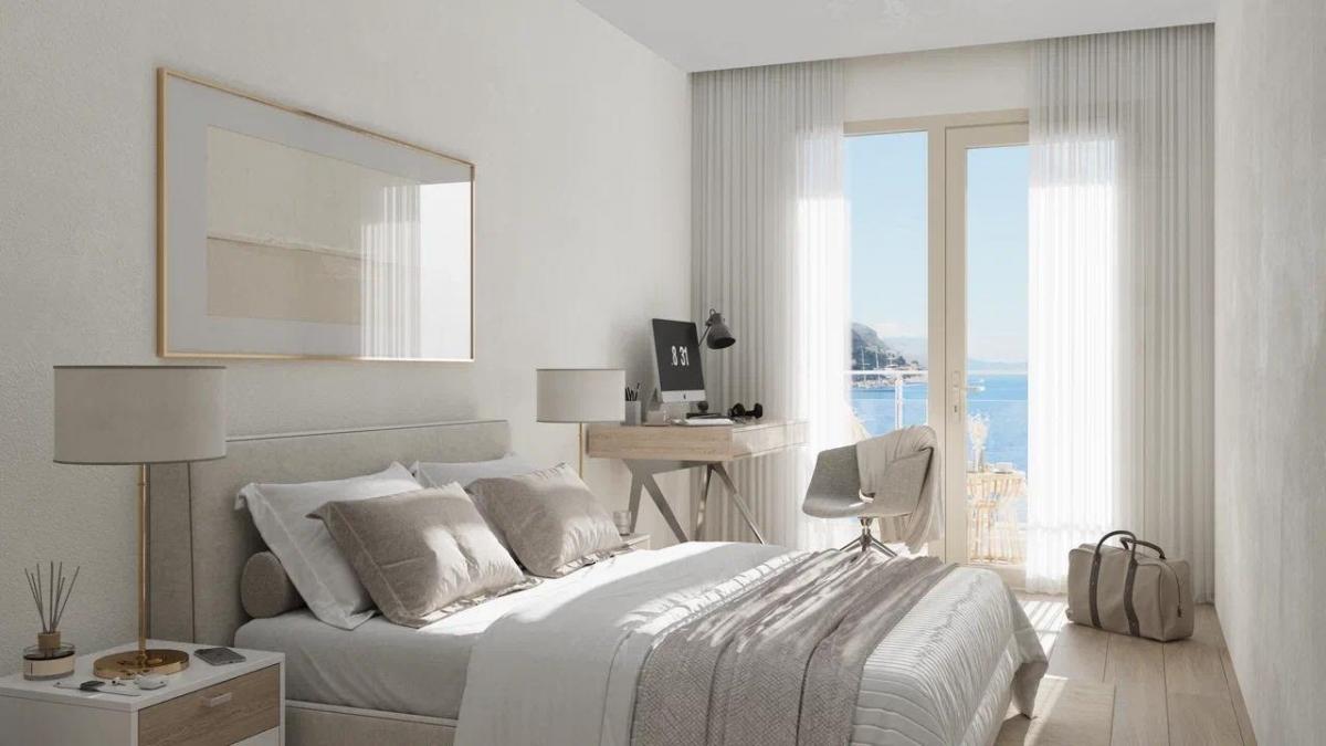 Modern apartments with sea view in a new residential complex in Becici 25