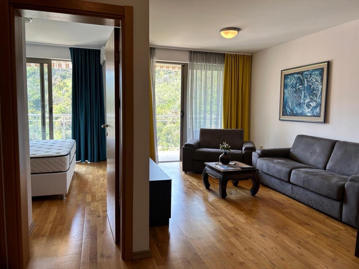 Bright apartment with a large terrace near the beaches of Milocer — Przno, Budva 5