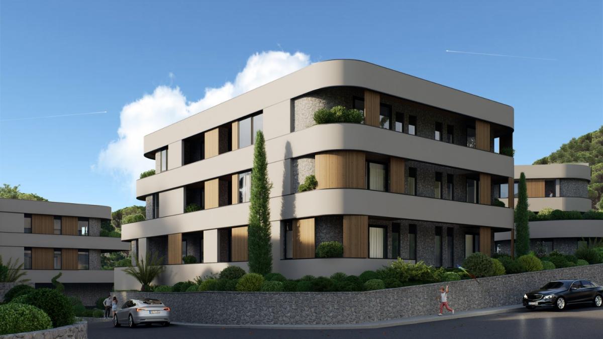 One-Bedroom Apartment Under Construction in a Peaceful Location – Lastva 8