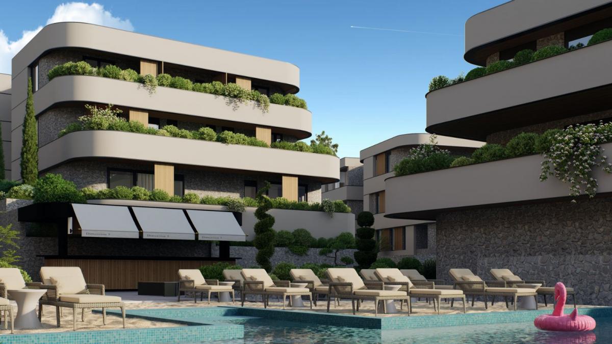 Studio Apartment Under Construction in a Peaceful Location – Lastva 3