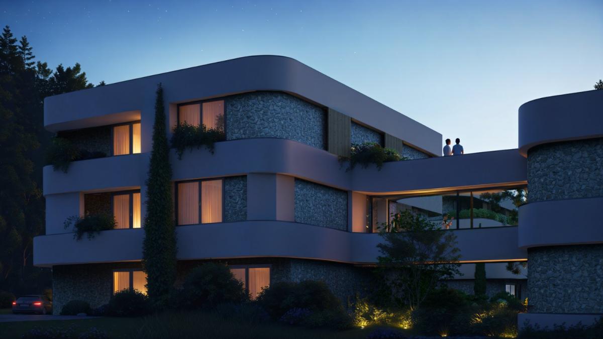 Studio Apartment Under Construction in a Peaceful Location – Lastva 6